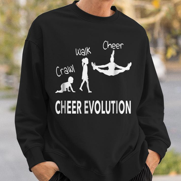 Flyer Cheer Evolution Cheerleading Sweatshirt Gifts for Him