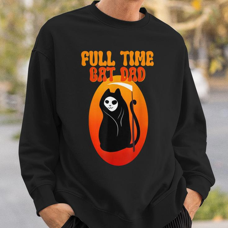 Full Time Cat Dad Halloween Funny V2 Sweatshirt Gifts for Him