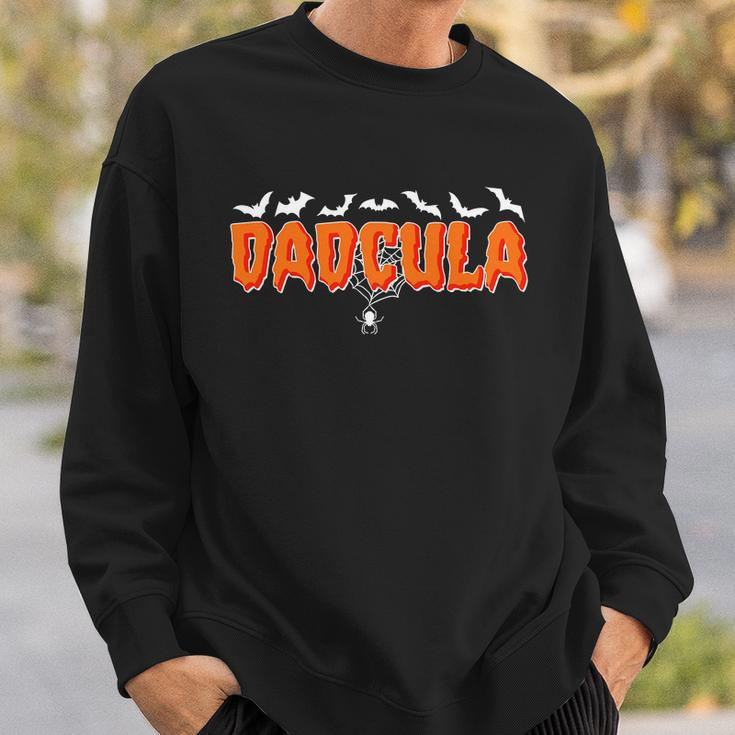 Funny Halloween Dadcula Dracula Sweatshirt Gifts for Him