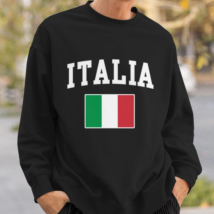 Funny Italia Flag Gift Italy Italian Funny Italiano Family Gift For Men Women Ki Sweatshirt Gifts for Him