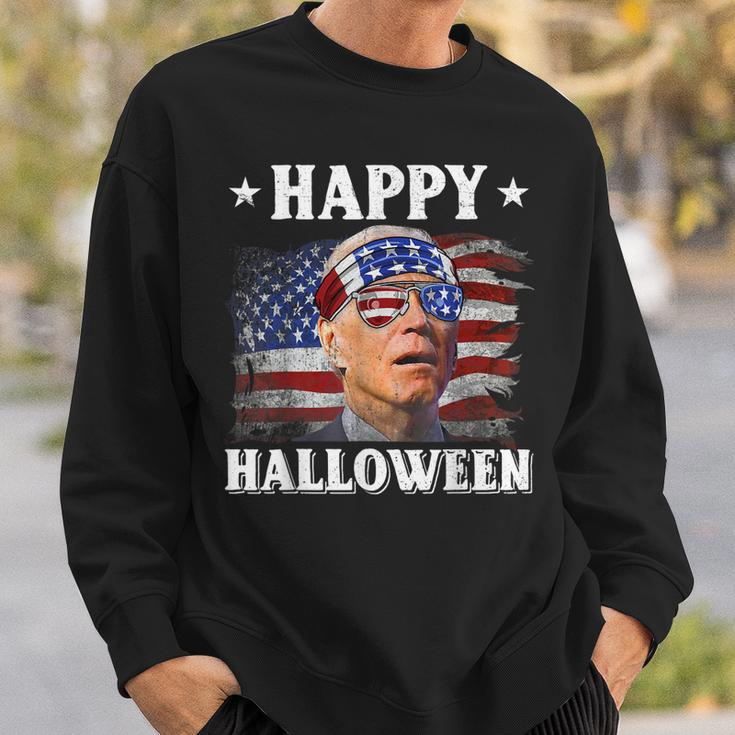 Funny Joe Biden Happy Halloween Confused 4Th Of July 2022 Sweatshirt Gifts for Him