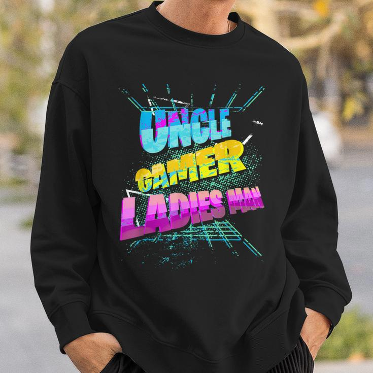 Funny New Uncle Gift For Men Gamer Ladies Man Gift For Mens Sweatshirt Gifts for Him