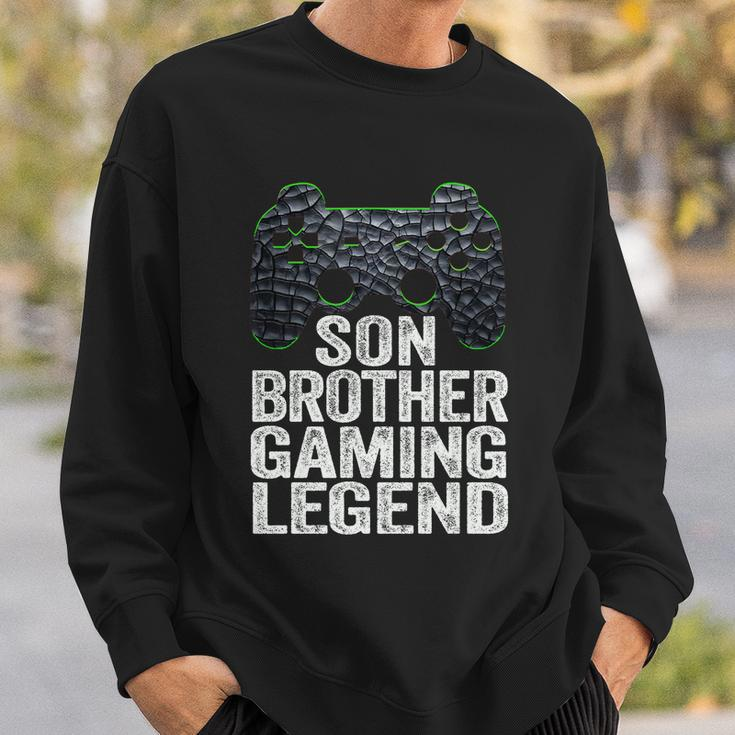 Gaming Funny Gift For Teenage Boys Cute Gift Son Brother Gaming Legend Gift Sweatshirt Gifts for Him