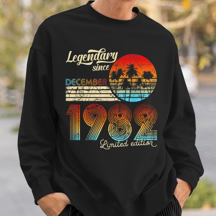 Geburtstag Legendary Since Dezember 1982 Geschenk Sweatshirt Geschenke für Ihn