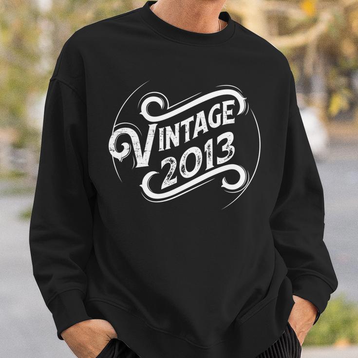 Geburtstag Vintage 2013 Sweatshirt Geschenke für Ihn