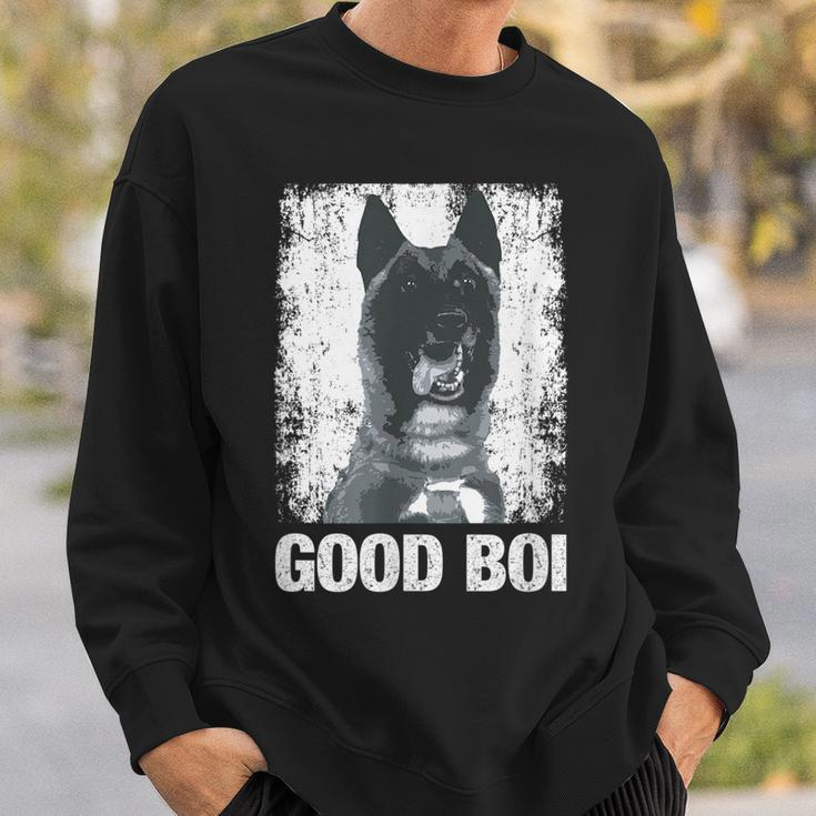 Goodboi Fur Missle Patriotic Military Dog Special Forces Sweatshirt Gifts for Him