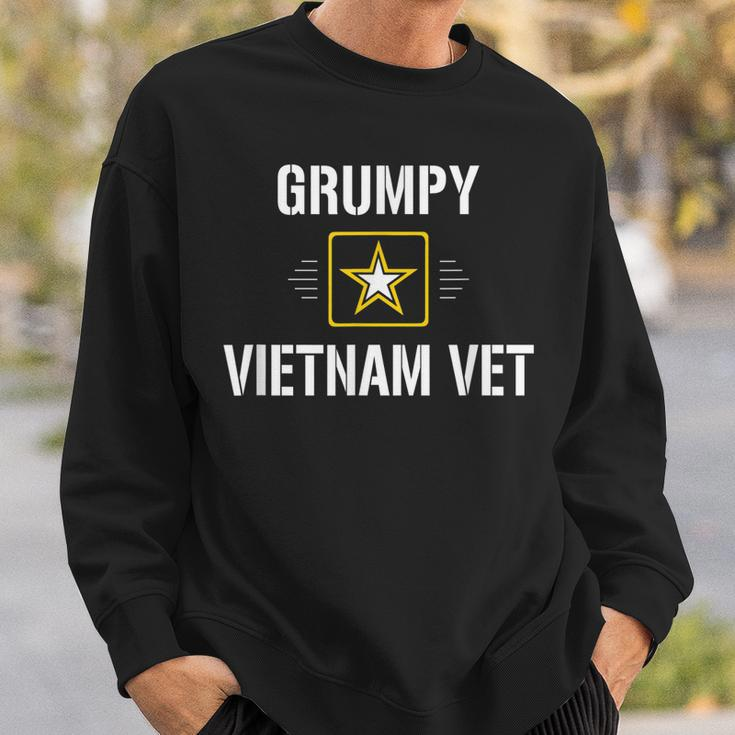 Grumpy Vietnam Vet - Men Women Sweatshirt Graphic Print Unisex Gifts for Him