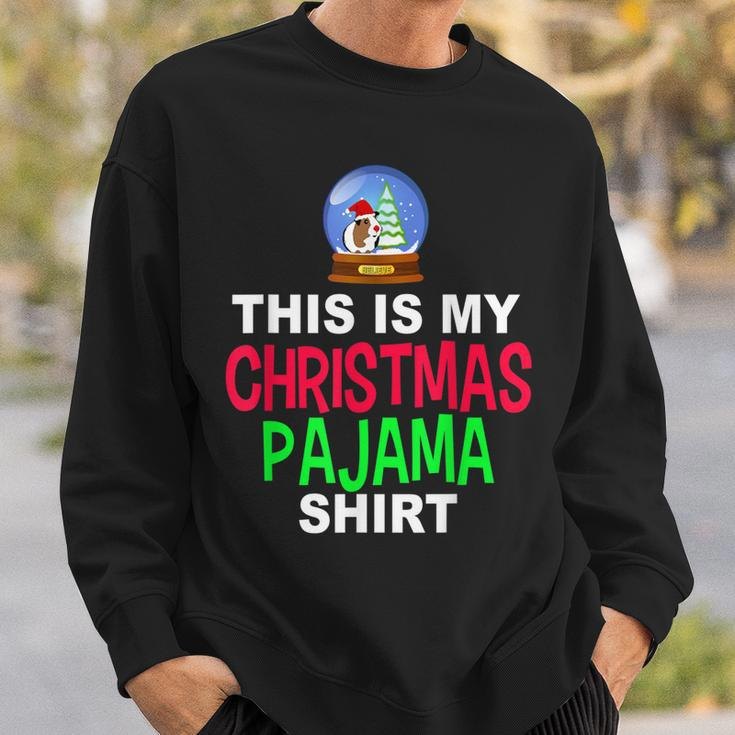 Guinea Pig Christmas Matching Christmas Pajams Men Women Sweatshirt Graphic Print Unisex Gifts for Him