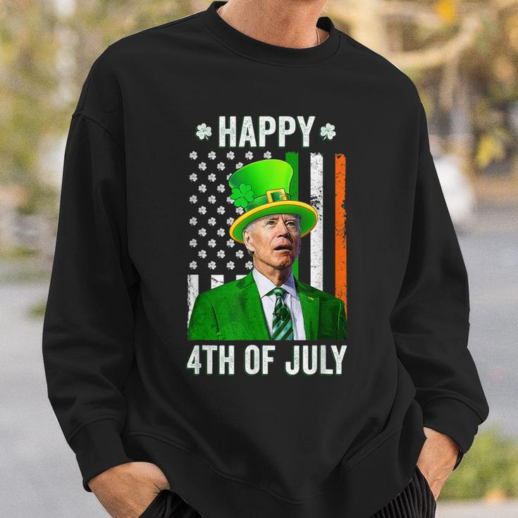Happy 4Th Of July Joe Biden St Patricks Day Leprechaun Hat V3 Sweatshirt Gifts for Him