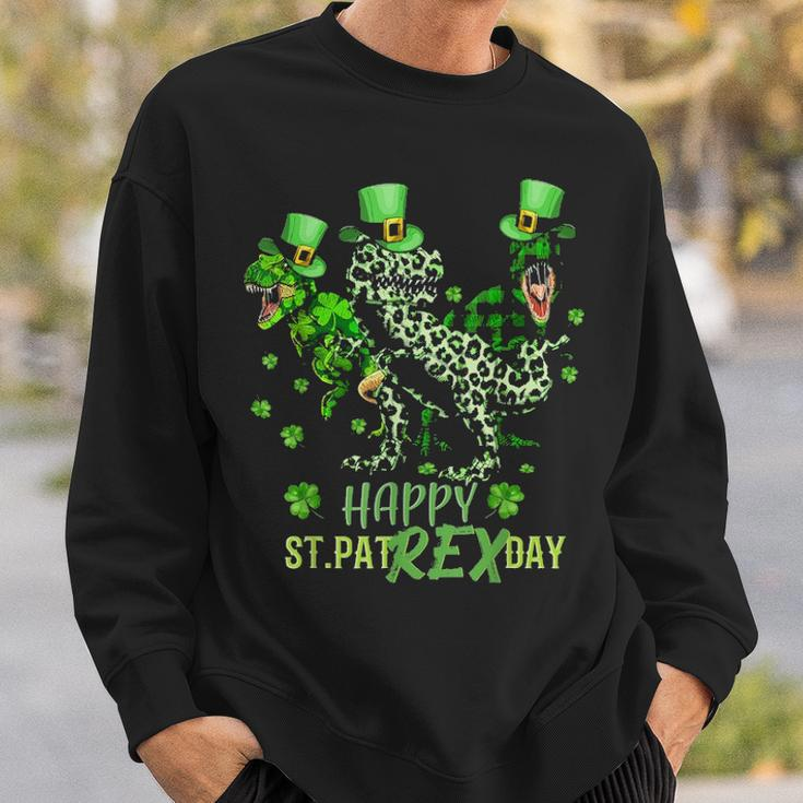 Happy St Patrex DayRex Lover Funny St Patricks Day Sweatshirt Gifts for Him