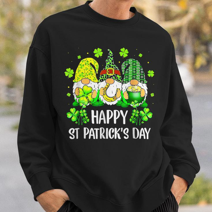 Happy St Patricks Day Irish Shamrock Love Lucky Leaf Sweatshirt Gifts for Him