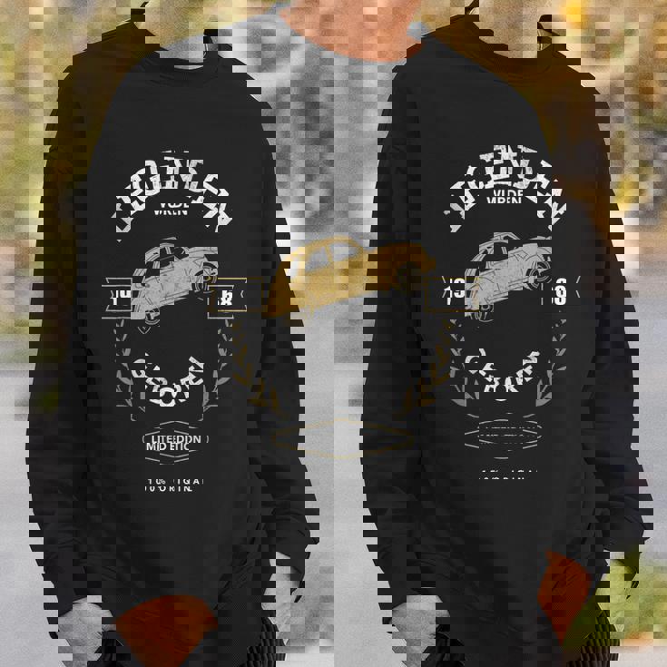 Herren 55 Geburtstag Mann Geschenk Opa 2Cv Oldtimer 55 Jahre Sweatshirt Geschenke für Ihn