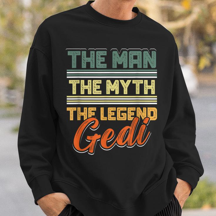 Herren Gedi Die Legende Taufgedi Sweatshirt Geschenke für Ihn