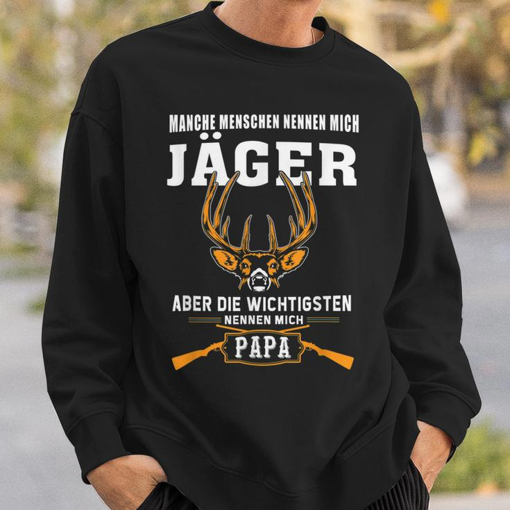 Herren Jäger Vater Jagd I Jagen Hobby Papa Geschenk Sweatshirt Geschenke für Ihn