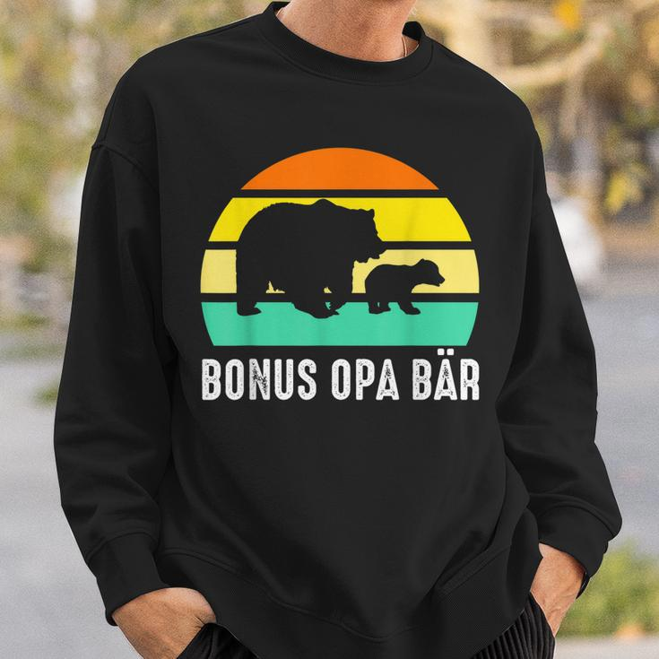 Herren Opa Bär Bonus Opa Bär Sweatshirt Geschenke für Ihn