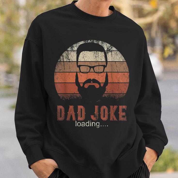 Herren Retro Hipster Papa Geschenk Zum Männertag Vater Witze Sweatshirt Geschenke für Ihn