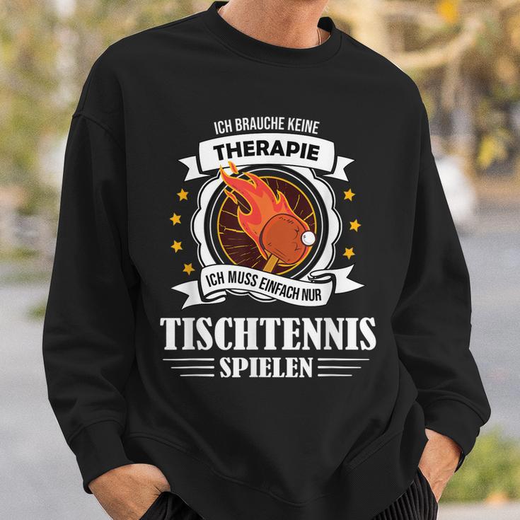 Herren Tischtennis Pingpong Opa Papa Grossvater Sweatshirt Geschenke für Ihn