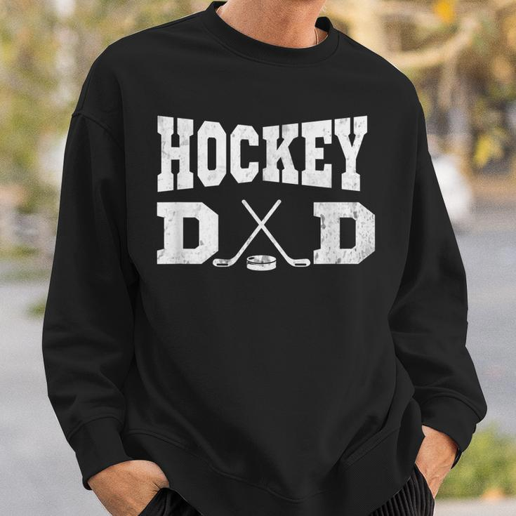 Hockey Dad - Funny Hockey Dad Sweatshirt Gifts for Him