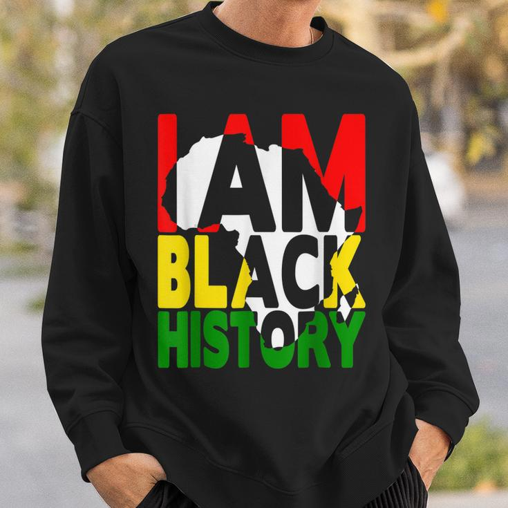 I Am Black History Month African American Pride Celebration V23 Sweatshirt Gifts for Him