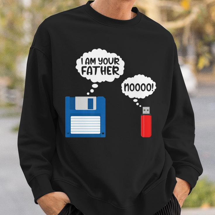 I Am Your Father Fun Usb Floppy Disk It Computer Geek Nerds Sweatshirt Gifts for Him