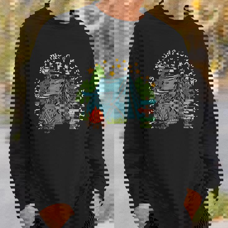 If The Stars Were Made To Worship So Will I Camping Sweatshirt Gifts for Him