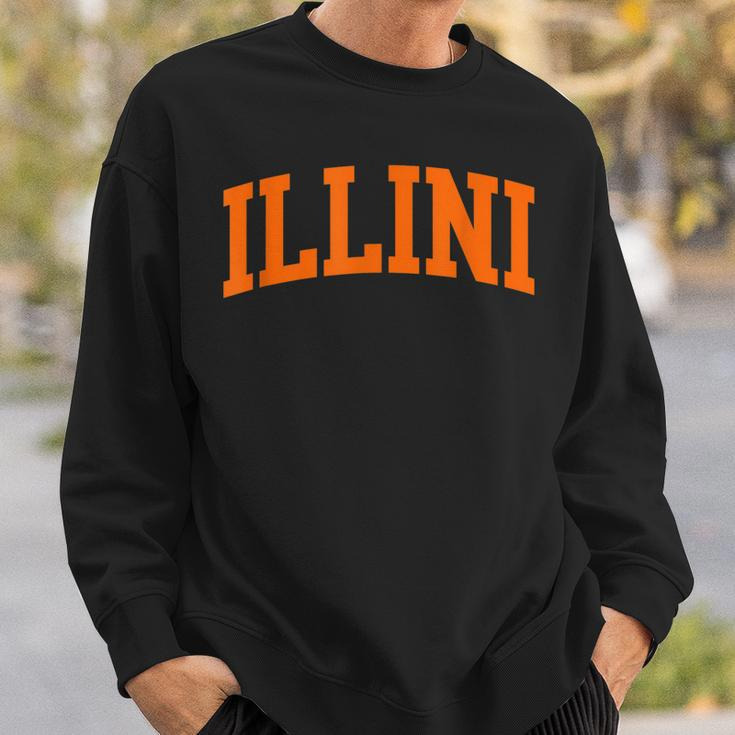 Illini Arch Athletic College University Alumni Style Sweatshirt Gifts for Him