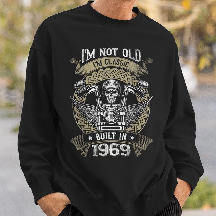 Im Not Old Im Classic Built 1969 Motorcycle 54Th Birthday Sweatshirt Gifts for Him
