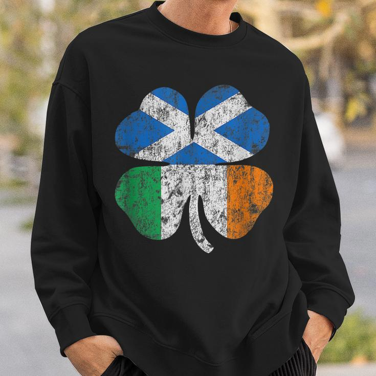 Irish Scottish Flag Ireland Scotland St Patricks Day V2 Sweatshirt Gifts for Him