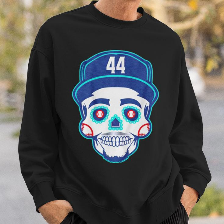 Julio Rodríguez Sugar Skull Sweatshirt Gifts for Him