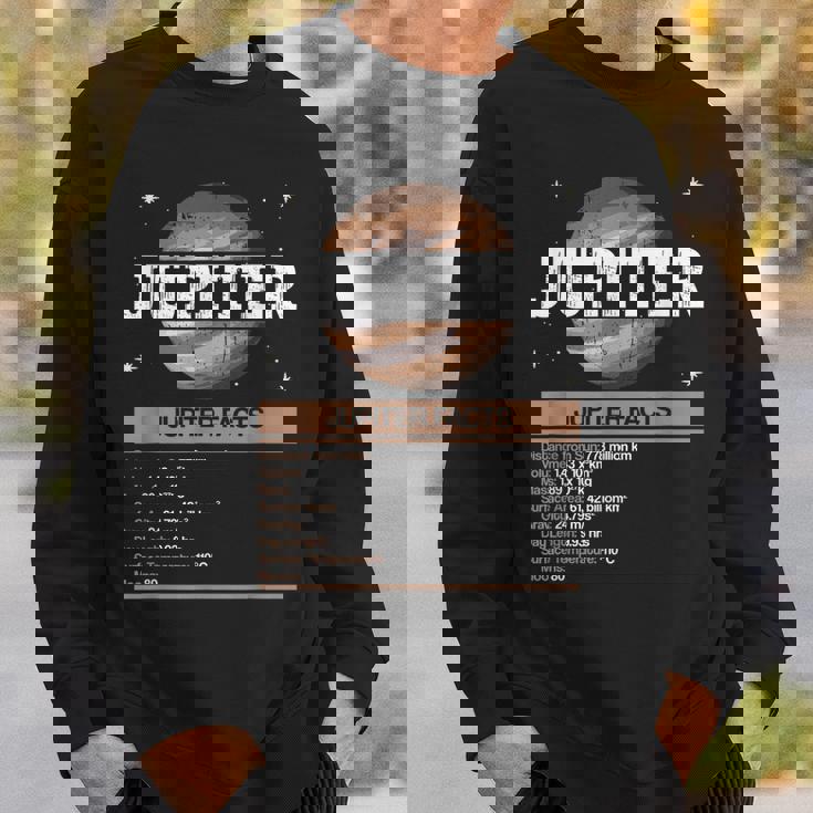 Jupiter Facts - Jupiter Planet Space Lover Sweatshirt Gifts for Him Jupiter Facts - Jupiter Planet Space Lover Sweatshirt Gifts for Him