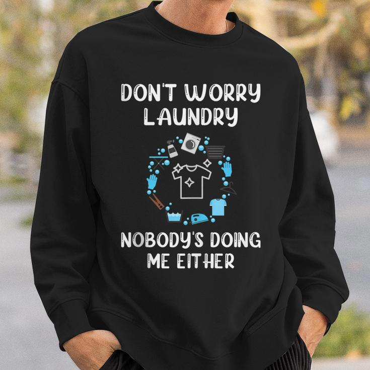Laundry Room Wash Day Laundry Pile Mom Life Mothers Day Sweatshirt Gifts for Him