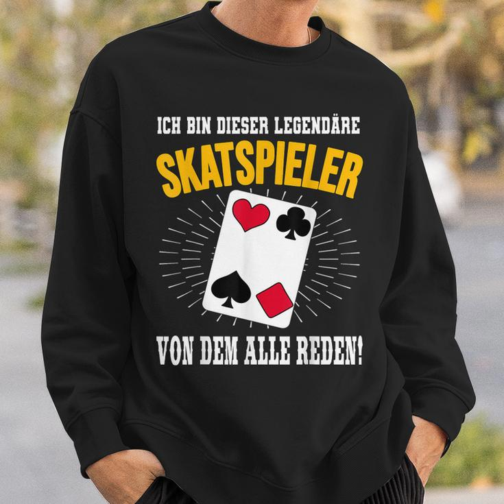 Legendäre Skatspieler Skatkarten Skat Spielen Skatspieler Sweatshirt Geschenke für Ihn
