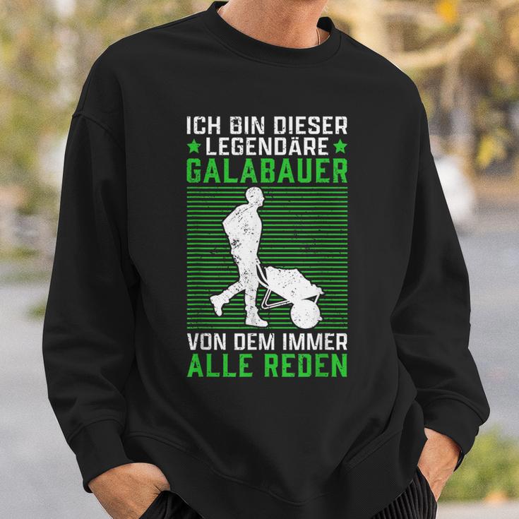 Legendärer Galabauer Landschaftsgärtner Galabau Sweatshirt Geschenke für Ihn