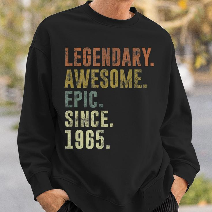 Legendary Awesome Epic Since Vintage 1965 57Th Birthday Sweatshirt Gifts for Him