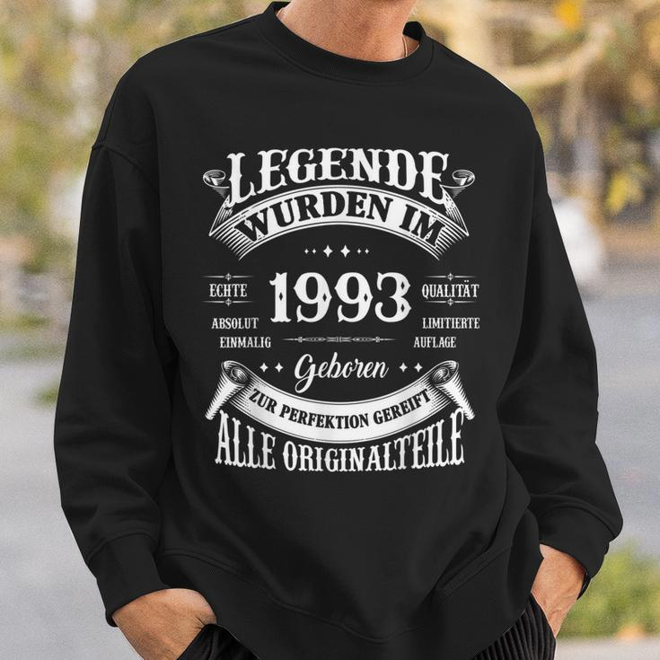 Legenden Wurden Im 1993 Geboren 30 Geburtstag 30 Jahre Sweatshirt Geschenke für Ihn