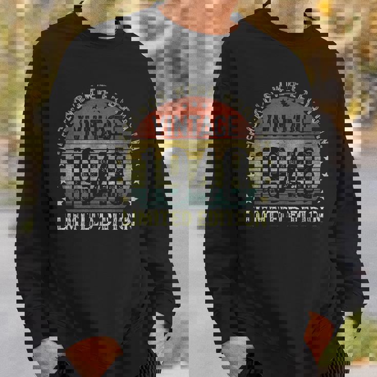 Legends Born In 1948 Vintage 75Th Birthday 75 Years Old Sweatshirt Gifts for Him Legends Born In 1948 Vintage 75Th Birthday 75 Years Old Sweatshirt Gifts for Him