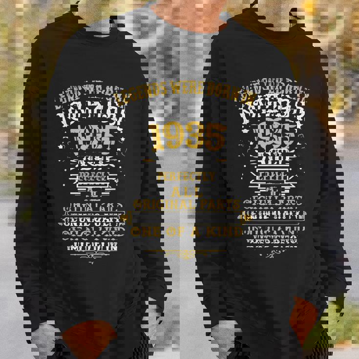 Legends Were Born In November 1935 87 Geburtstag Geschenke Sweatshirt Geschenke für Ihn