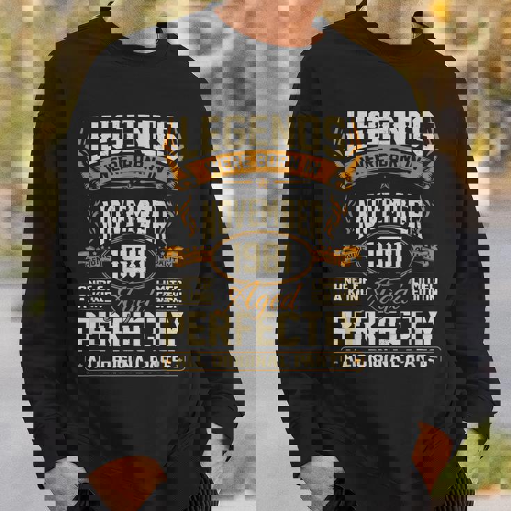 Legends Were Born In November 1981 Sweatshirt Gifts for Him