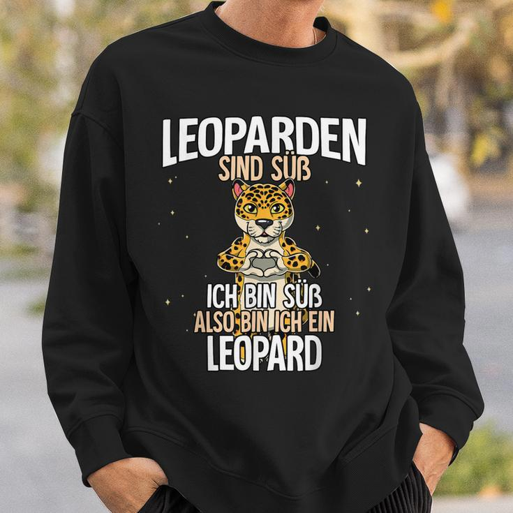 Leoparden Sind Süß Leopard Sweatshirt Geschenke für Ihn