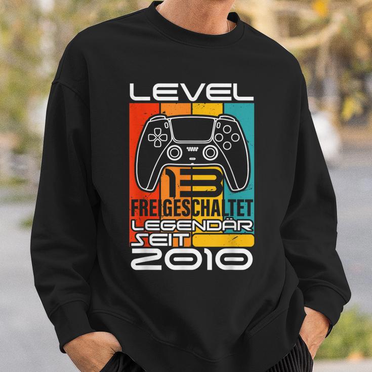 Level 13 Freigeschaltet Legendär Seit 2010 Geburtstag 13 Sweatshirt Geschenke für Ihn