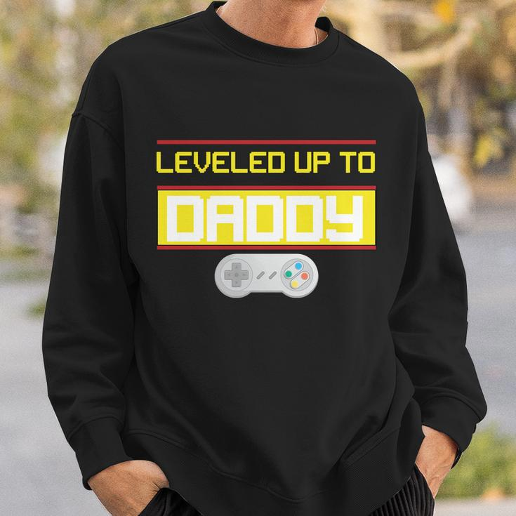 Leveled Up To Daddy Gamer V2 Sweatshirt Gifts for Him