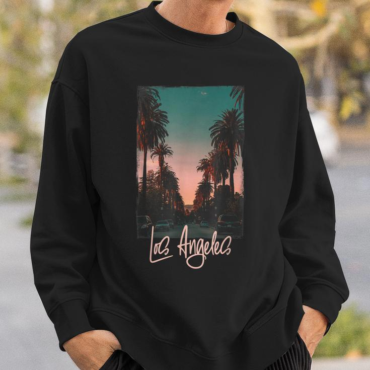 Los Angeles La Los Angeles La Sweatshirt Gifts for Him