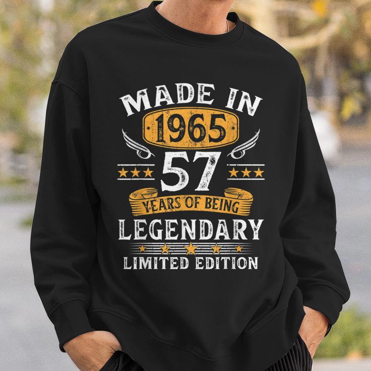 Made in 1965 Sweatshirt, Geschenke zum 57. Geburtstag für Herren Geschenke für Ihn