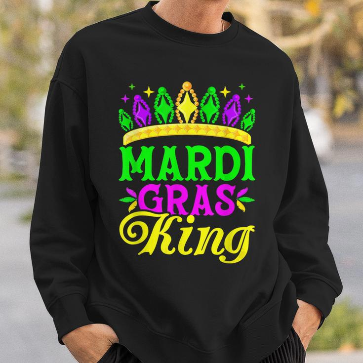 Mardi Gras King Funny Carnival Festival Mardi Gras Graphic V2 Sweatshirt Gifts for Him