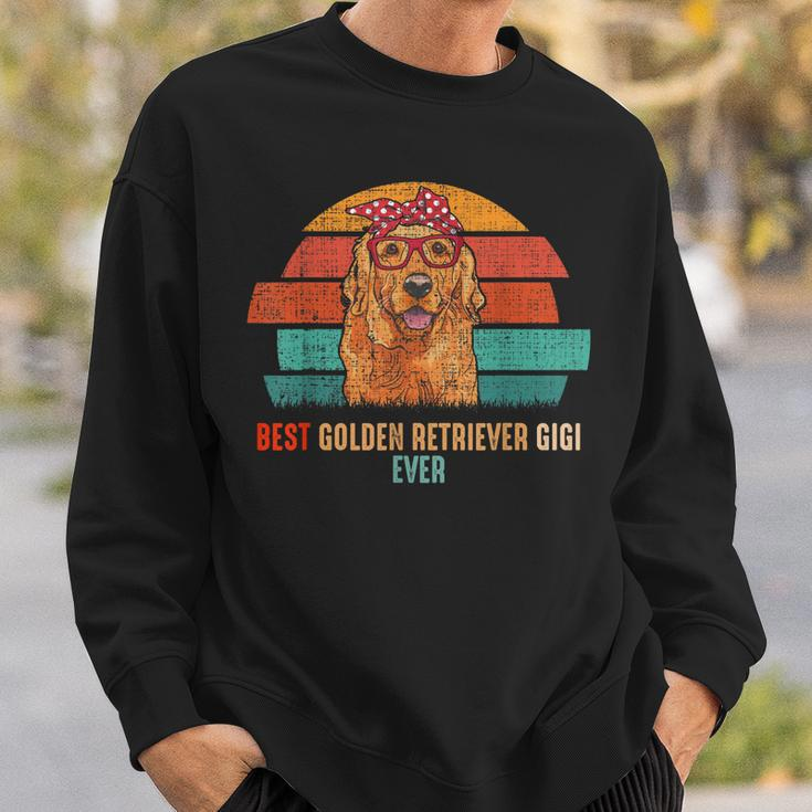 Mb Vintage Best Golden Retriever Gigi Ever Dog Pets Lovers W Sweatshirt Gifts for Him