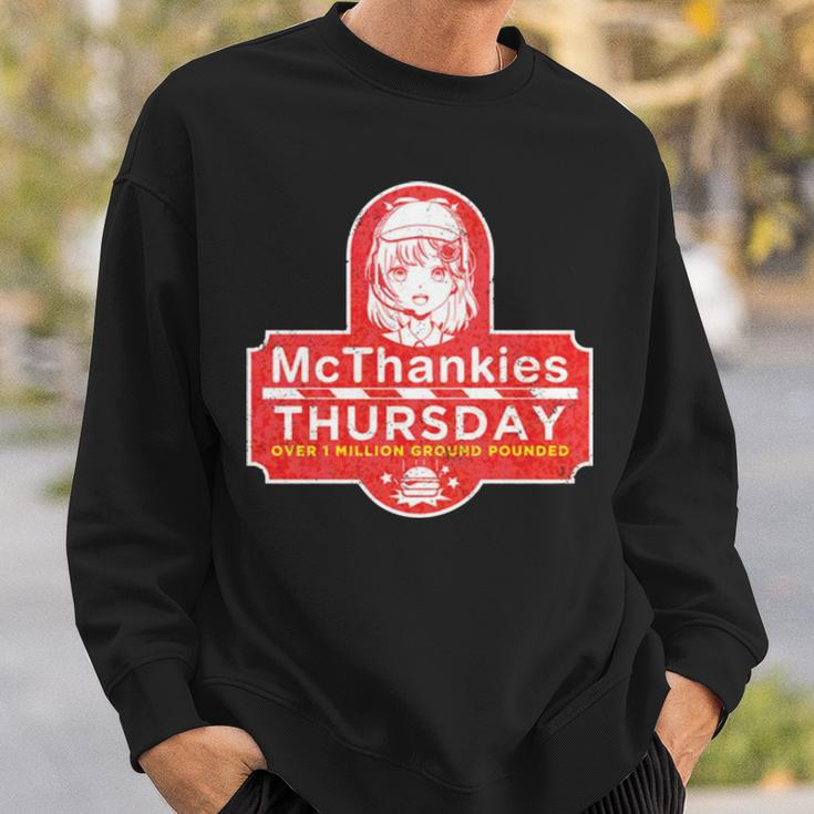 Mcthankies Thursday Hololive Sweatshirt Gifts for Him