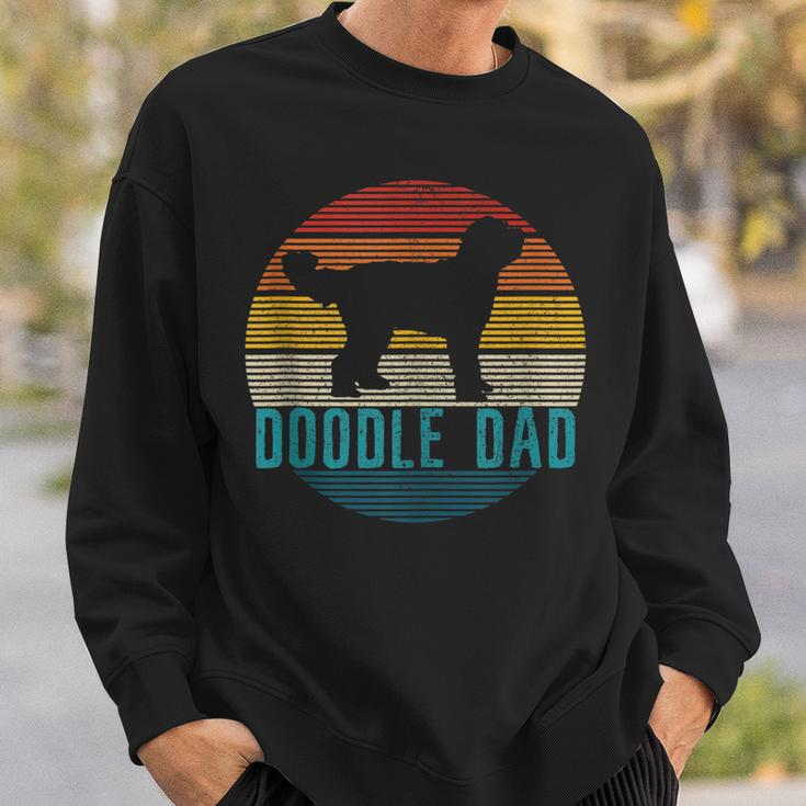 Mens Doodle Dad - Vintage Goldendoodle Dog Owner Funny Gift Sweatshirt Gifts for Him