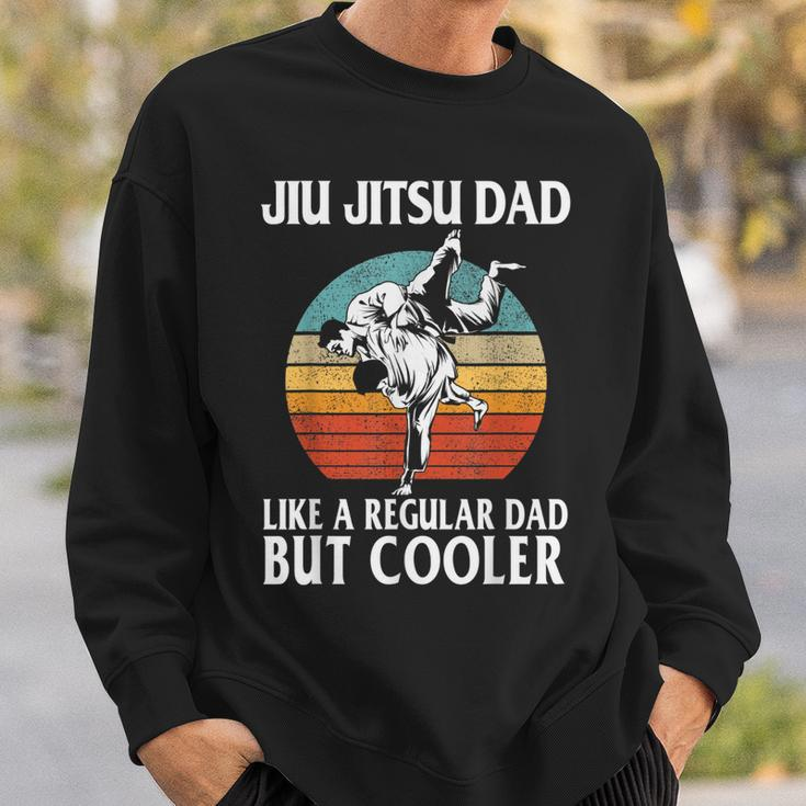 Mens Father’S Day Jiu Jitsu Dad Training Father Vintage Funny Sweatshirt Gifts for Him
