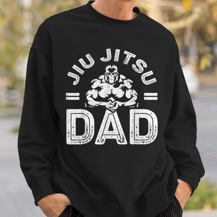 Mens Jiu Jitsu Dad For Men Martial Arts Brazilian Jiujitsu Sweatshirt Gifts for Him