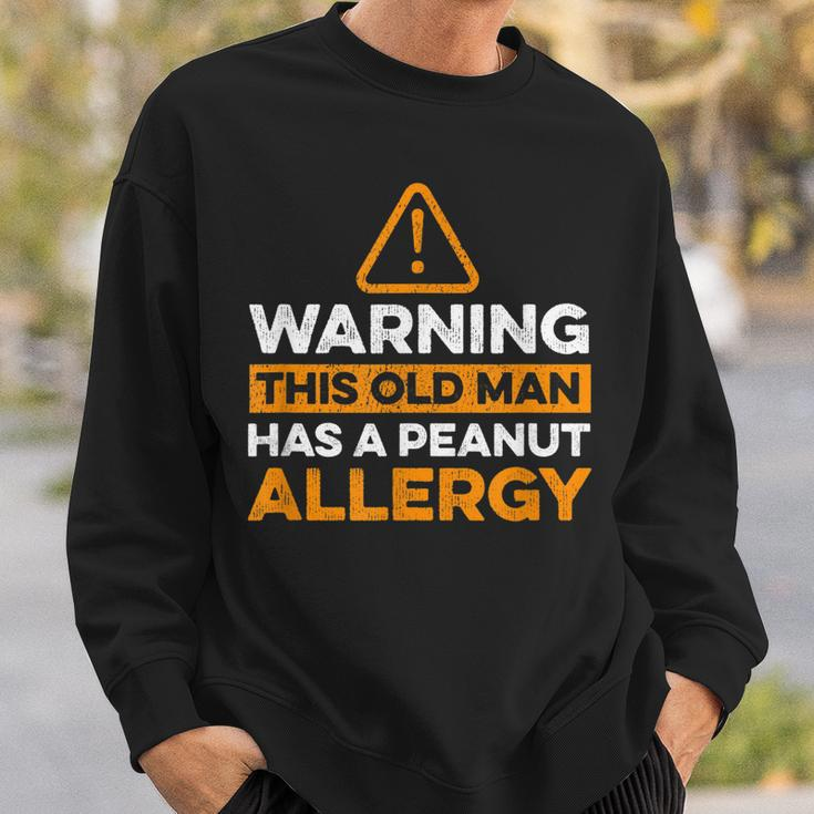 Mens Peanut Allergy Design For A Peanut Allergic Sweatshirt Gifts for Him
